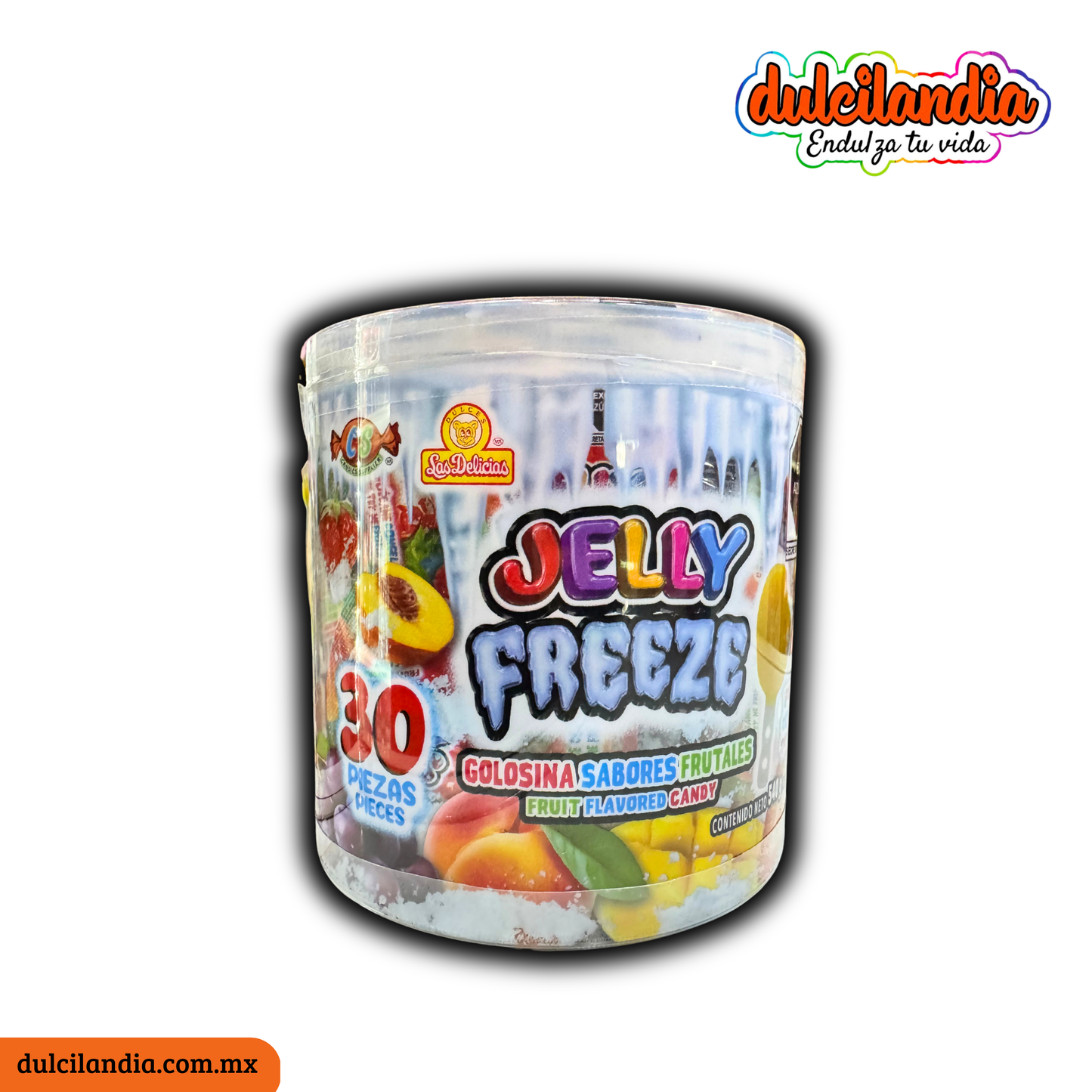 Gelatinas Jelly Freeze Surtido 18g LAS DELICIAS Estuche c/30