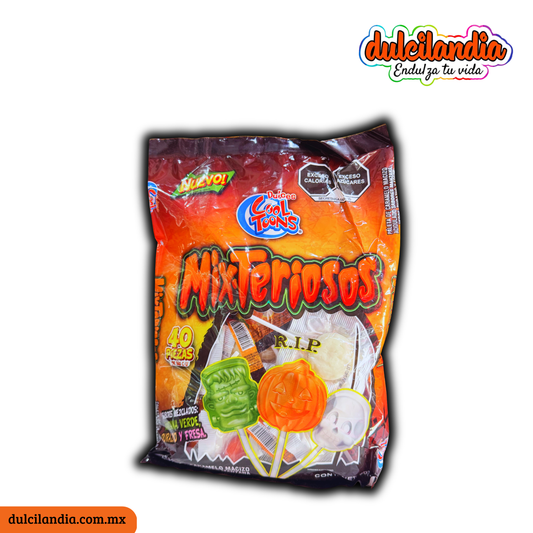 Paletas Mix-Teriosos 14g COOL TOONS Bolsa c/40