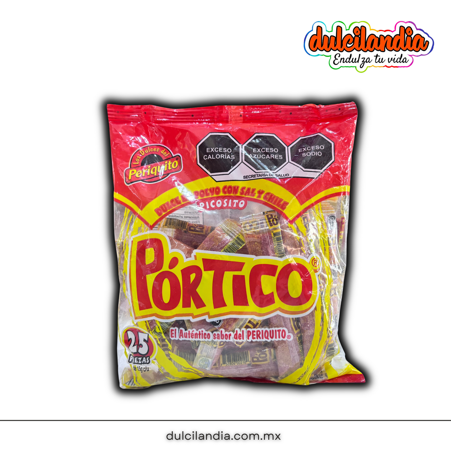 Polvo Tico Pórtico con Sal y Chile Sobre Grande 15g TICO Bolsa c/25