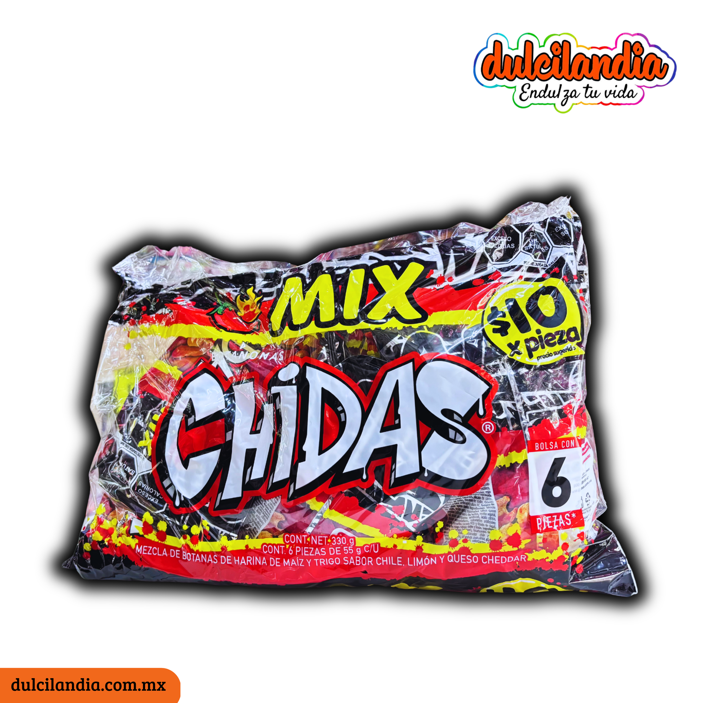 Chidas Mix 55g GONAC Bolsa c/6