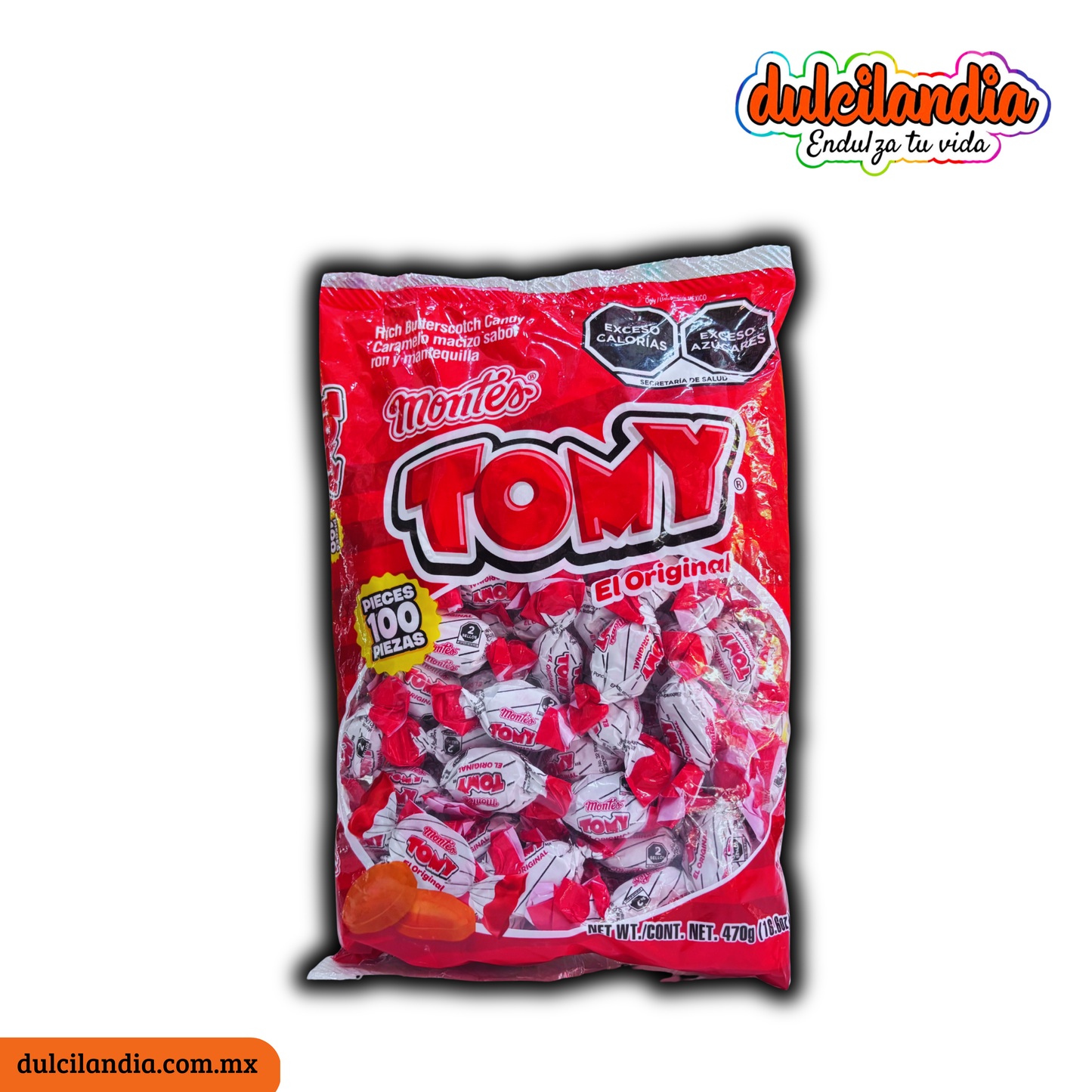 Caramelos Tomy 4.7g MONTES Bolsa c/100