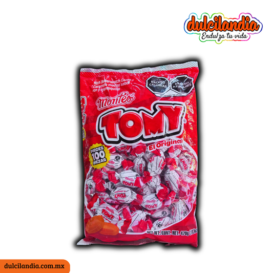 Caramelos Tomy 4.7g MONTES Bolsa c/100