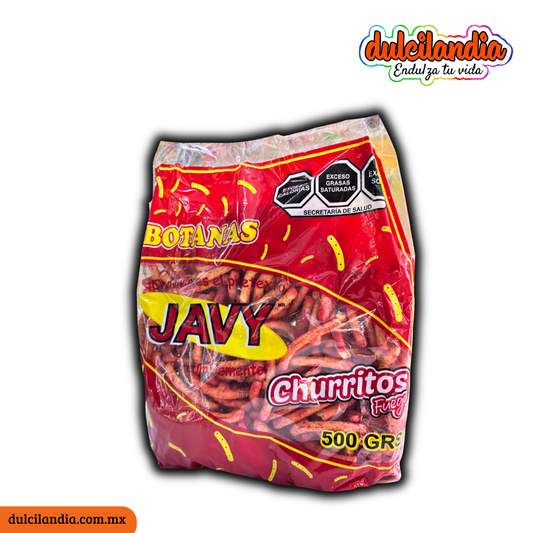 Churritos de Maíz Fuego JAVY Bolsa 500g