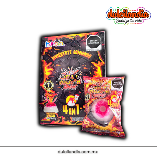 Jelly Volcán Extreme 33g HUBIN Caja c/12