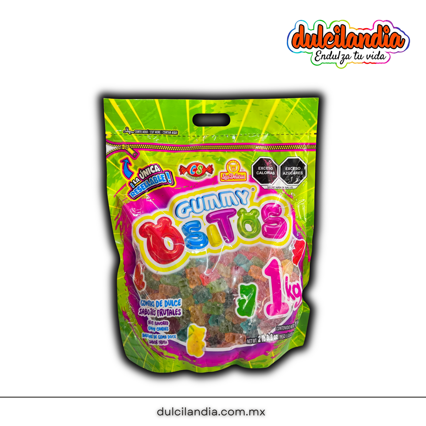 Gomitas Gummy Ositos LAS DELICIAS Bolsa 1Kg
