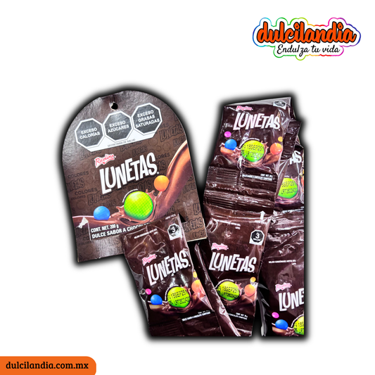Chocolates Confitados Lunetas Sobres 20g RICOLINO Tira c/10