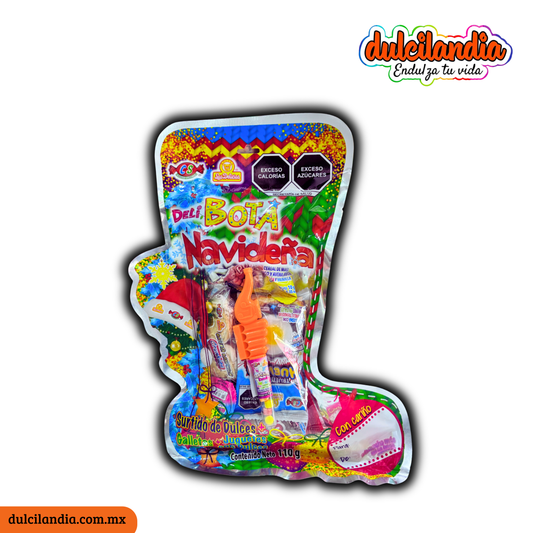 Deli Bota Navideña LAS DELICIAS Empaque 110g