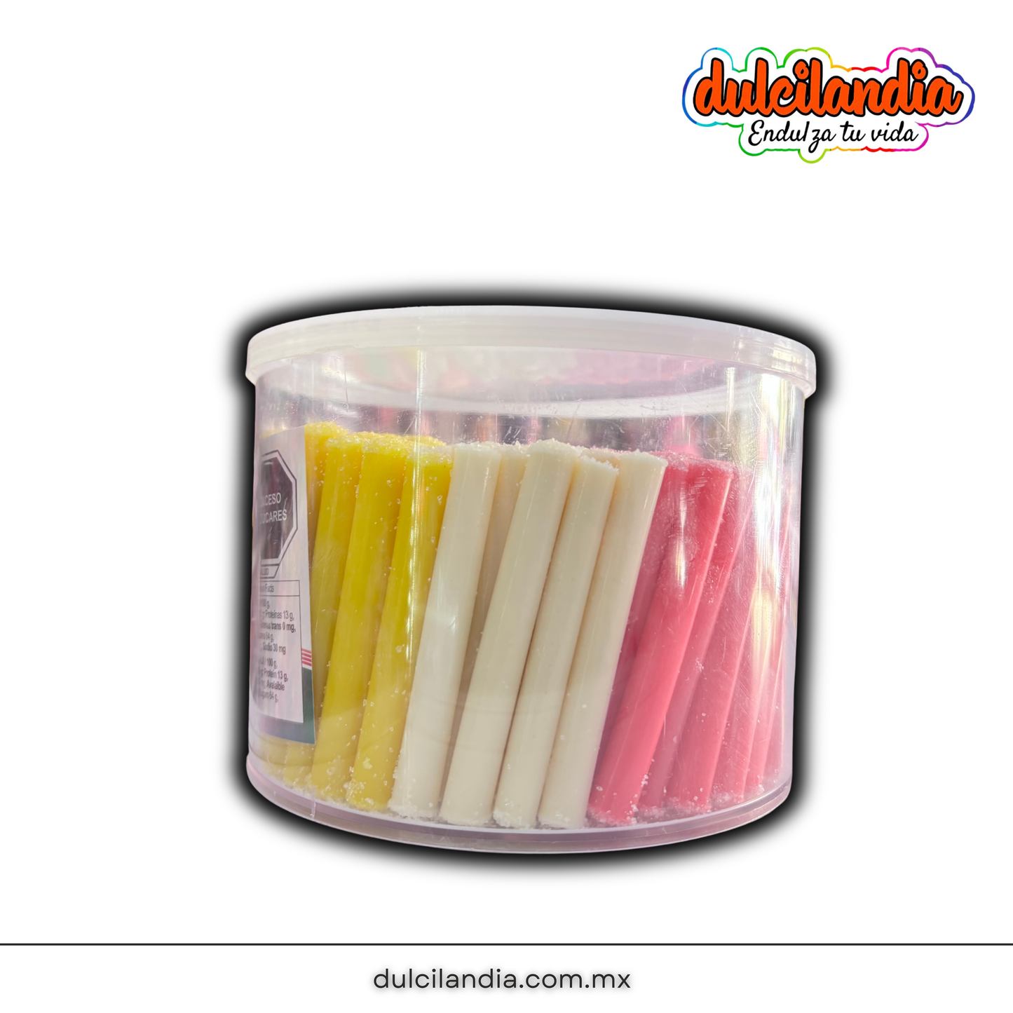 Velas de Leche / Gomas Gelatinas LIZ Vitrolero c/180