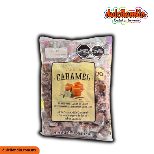 Caramelos Vainilla Caramel 7g MONTES Bolsa c/70