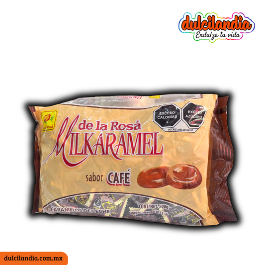 Caramelos Milkaramel Café 5g DE LA ROSA Bolsa c/100