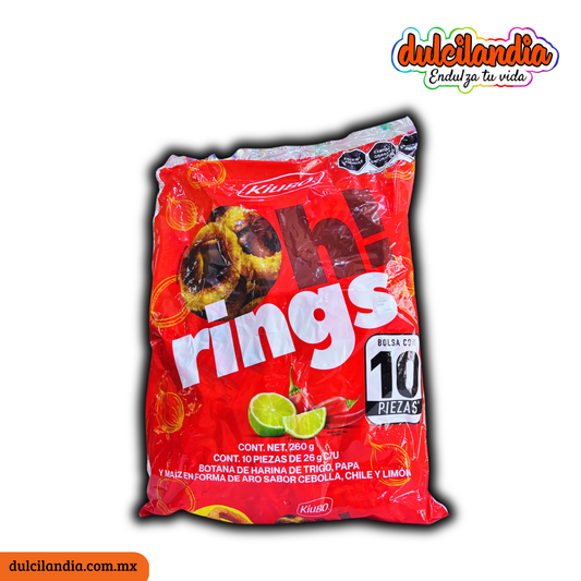 Oh! Rings Aros de Cebolla 26g KIUBO Bolsa c/10
