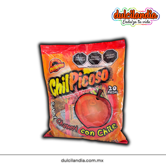 ChilPicoso Chamoy con Chile 20g TICO Bolsa c/20