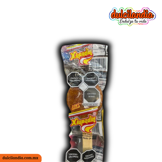 Paletas Caramelo con Tamarindo Enchilado Xiupadín 24g LOV’S Bolsa c/24
