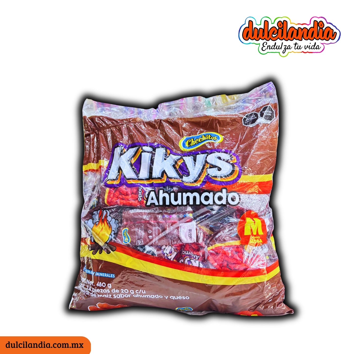 Chechitos Kikys Ahumados Mega 20g GONAC Bolsa c/24