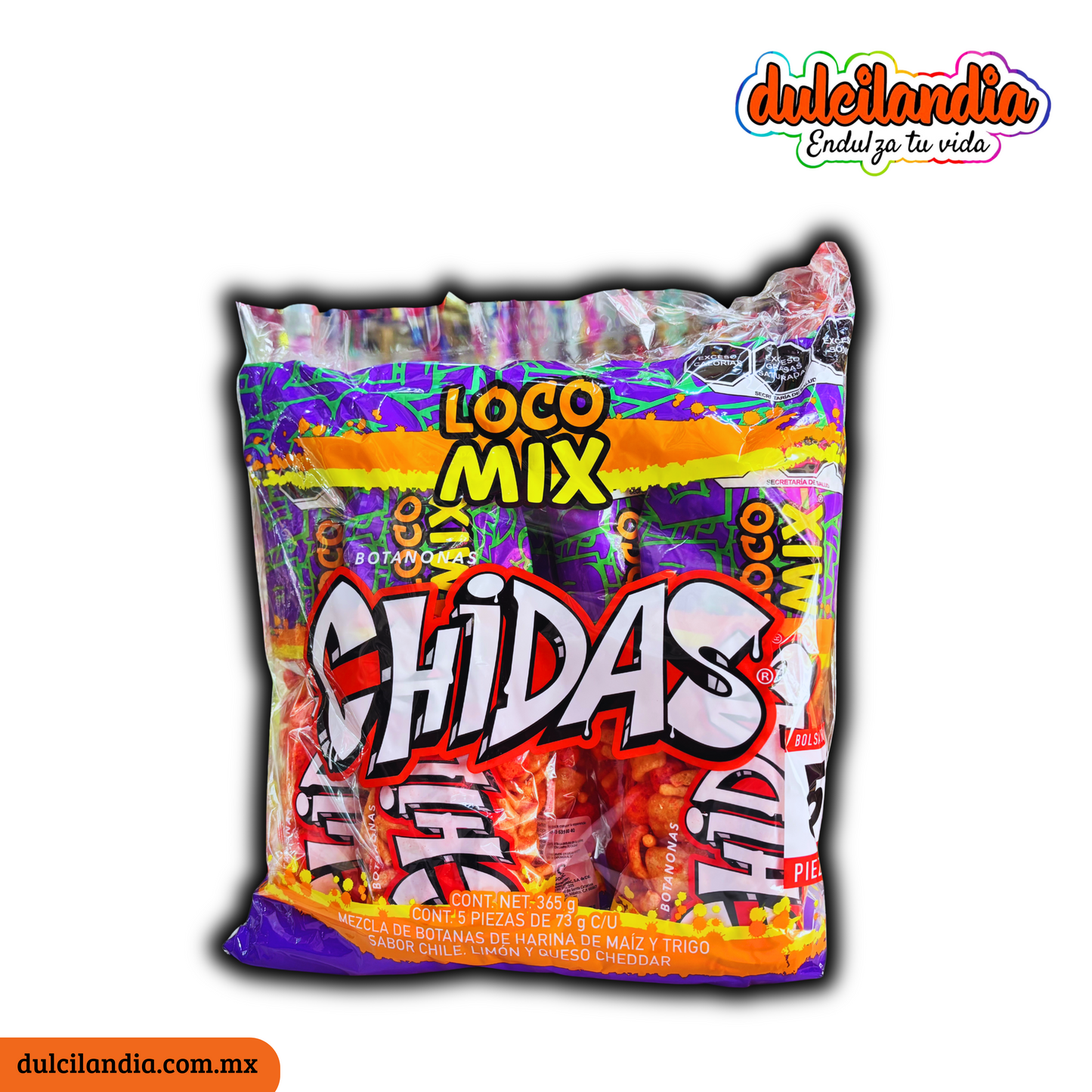 Chidas LocoMix 73g GONAC Bolsa c/5