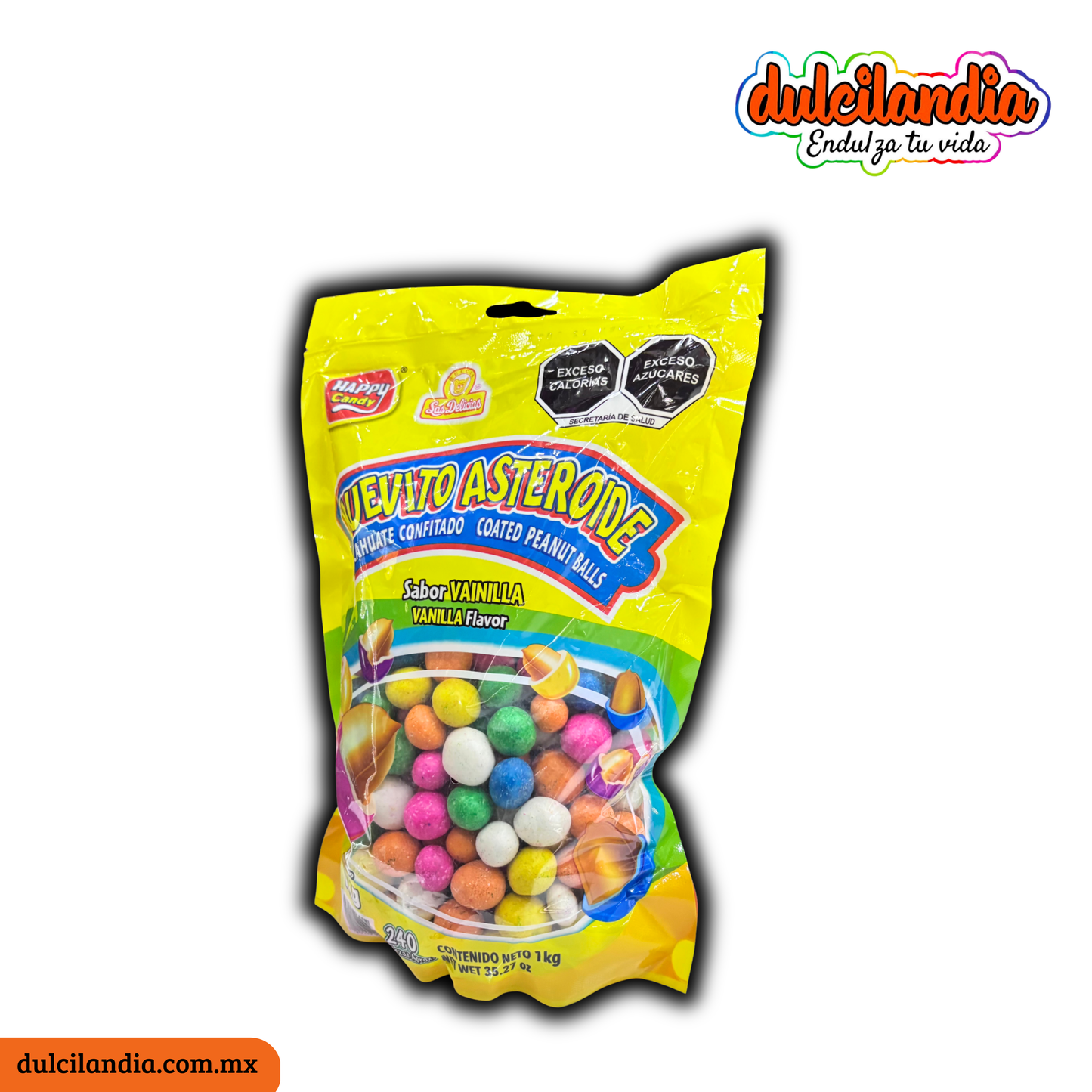 Cacahuate Confitado Huevito Asteroide LAS DELICIAS 1Kg