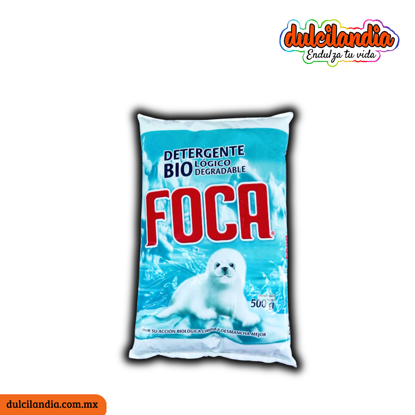 Jabón Detergente en Polvo FOCA Bolsa 500g