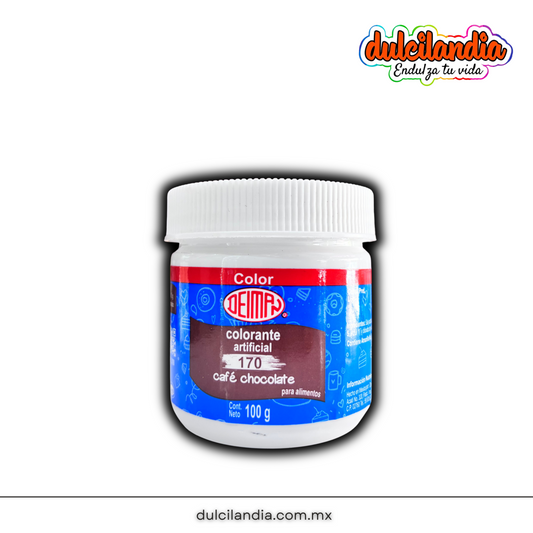 Colorante Artificial Café Chocolate DEIMAN Frasco 100g