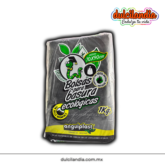 Bolsas Negras para Basura 70x90cm Gruesa ANGUIPLAST Bolsa 1Kg