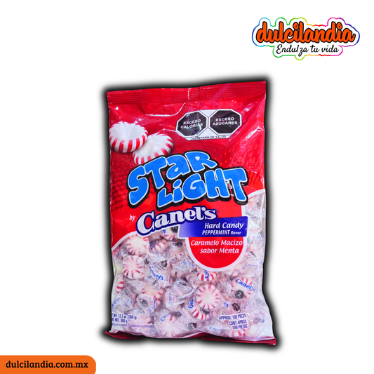 Caramelos Star Light Menta 3.6g CANEL’S Bolsa c/100