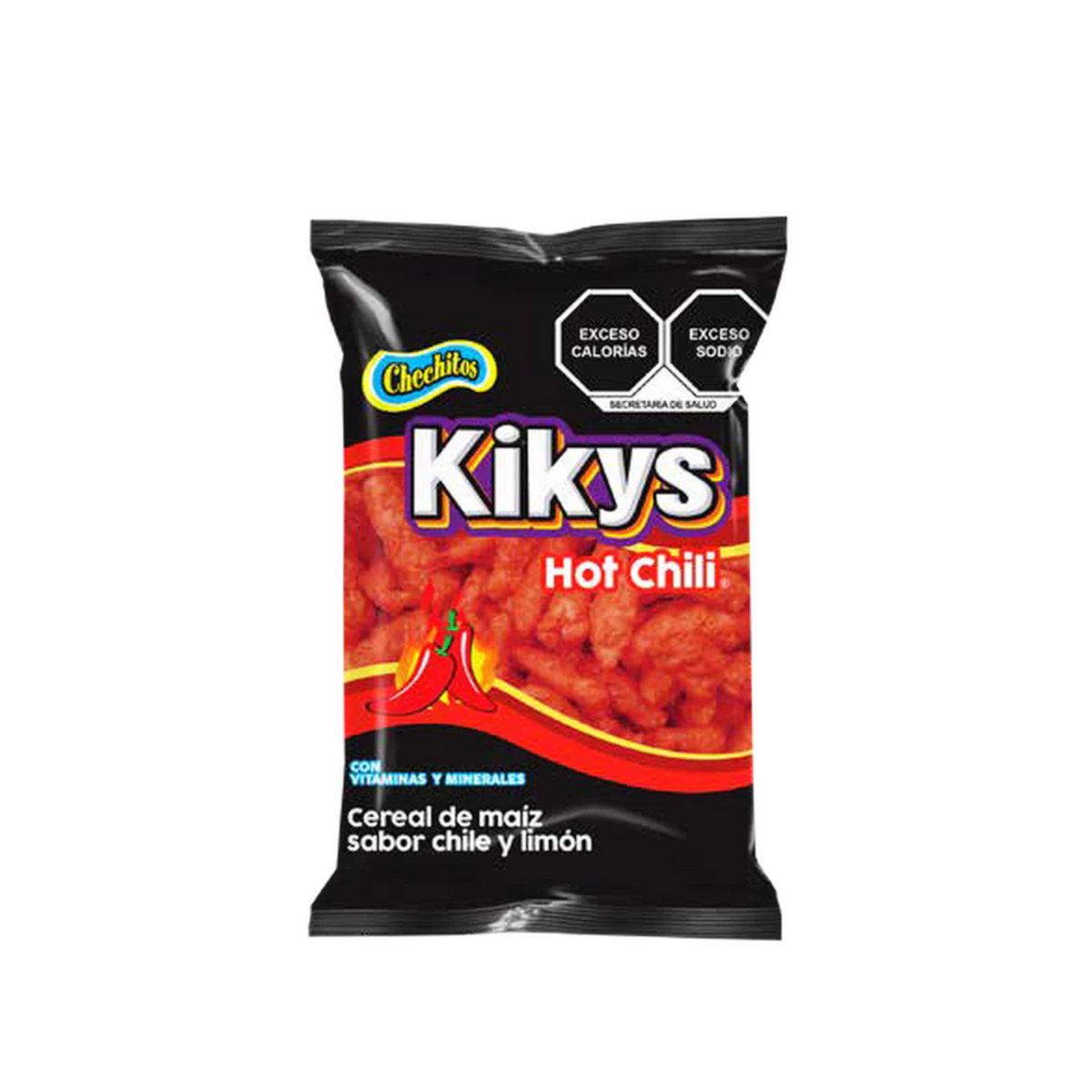 Chechitos Kikys Hot Chili Mega 20g GONAC Bolsa c/24 – Dulcilandia Dulcería