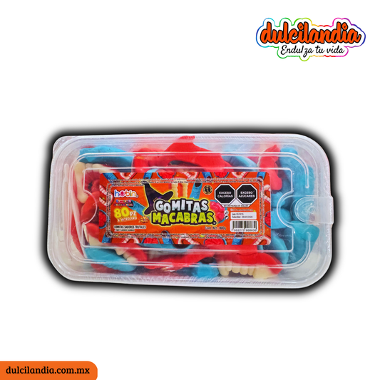 Gomitas Macabras Surtidas HUBIN Exhibidor c/80