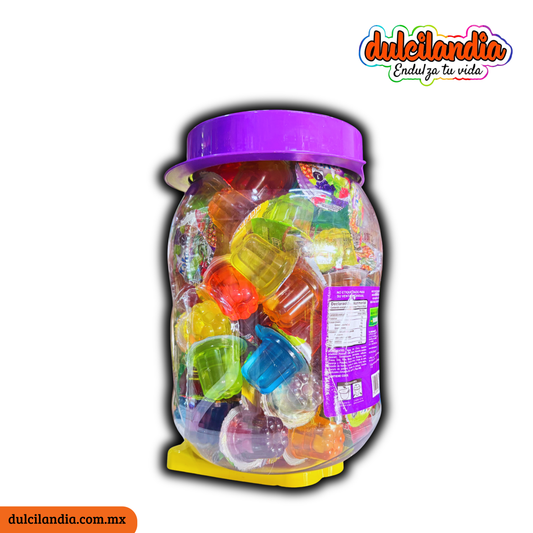 Mini Gelatina 15g KALÚ Vitrolero Alcancía Pingüino c/100