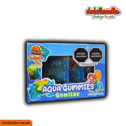 Gomitas Aqua Gummies 12g TINAJITA Caja c/12
