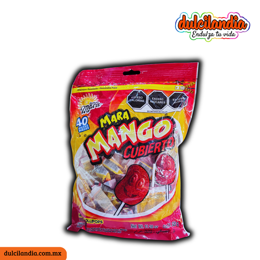 Paletas Mara Mango Cubierto 8g MARA Bolsa c/40