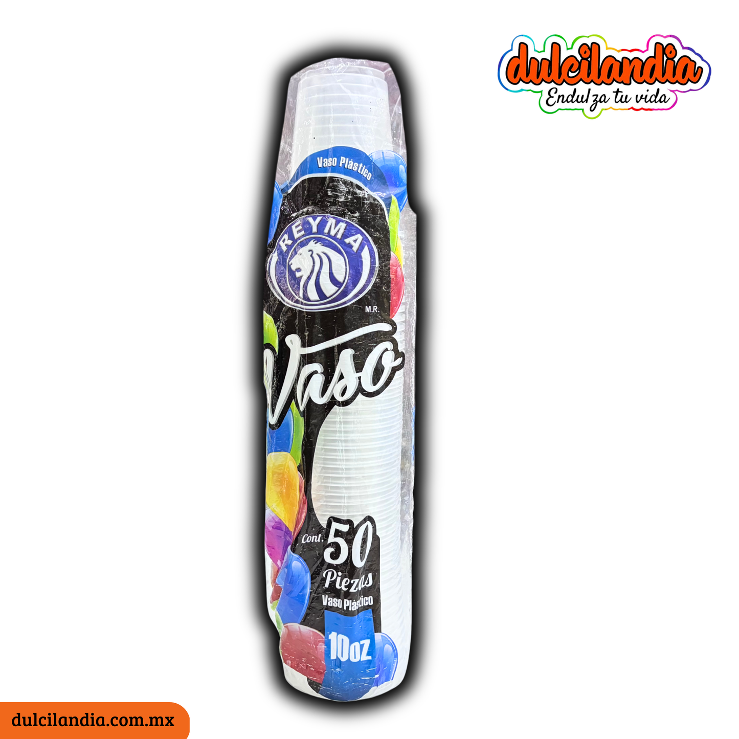 Vasos Plásticos 10oz REYMA Empaque c/50