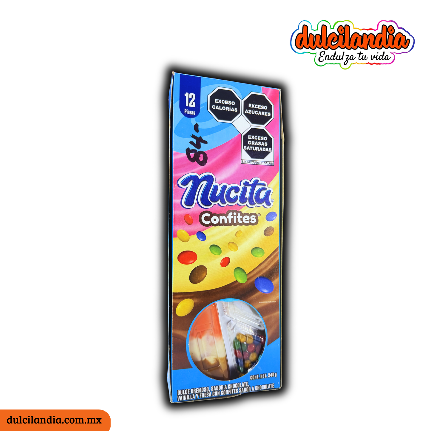Nucita Confites Trisabor 20g NUTRESA Caja c/12