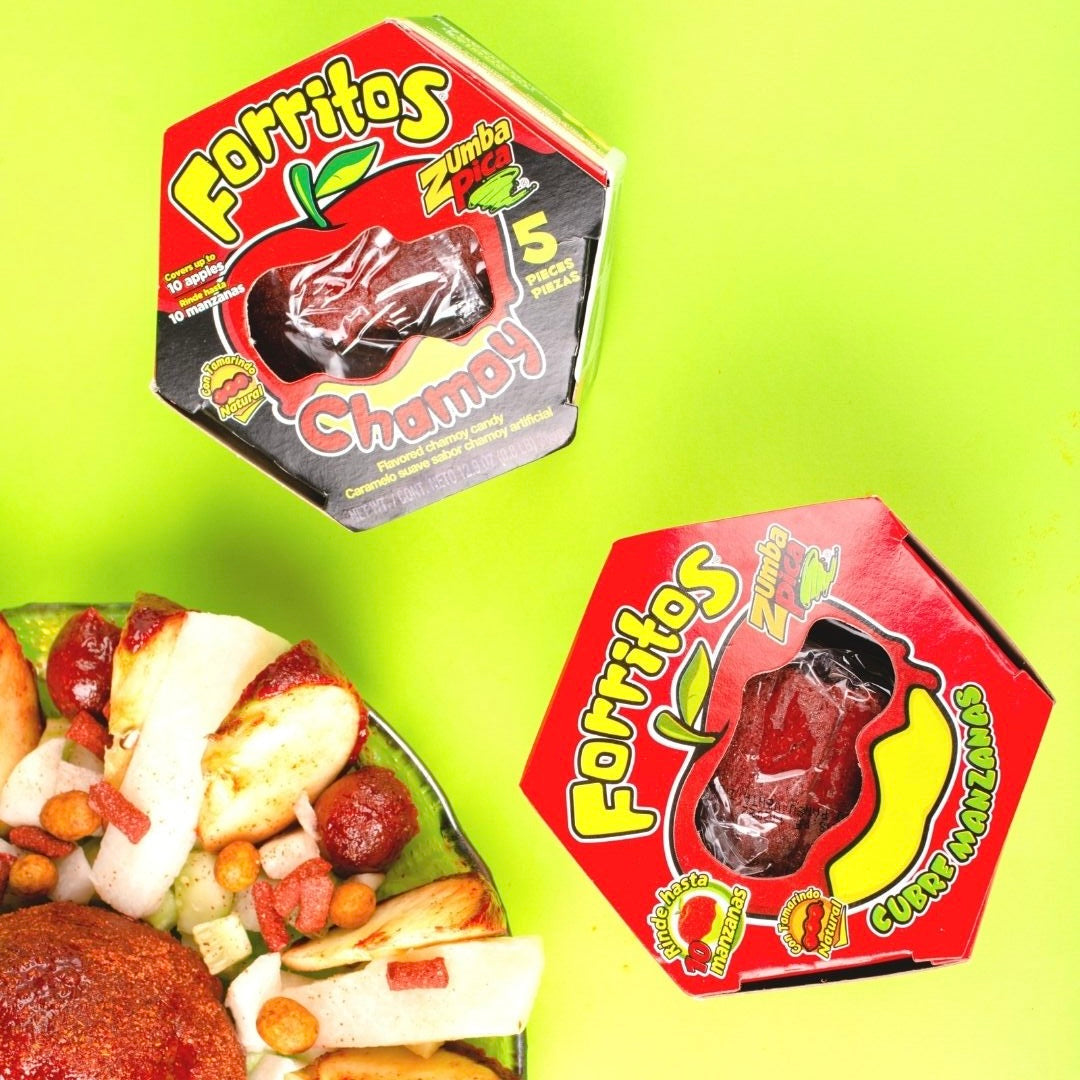 Forritos Cobertura para Manzanas 73g ZUMBA PICA Caja c/5