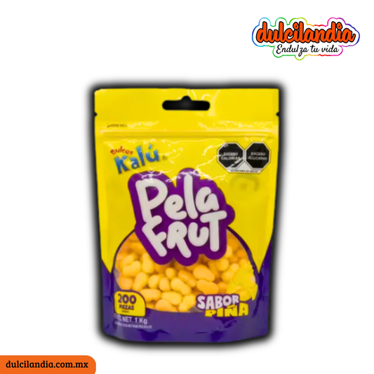 Gomitas Pelables Pela Frut Piña KALÚ Bolsa c/200