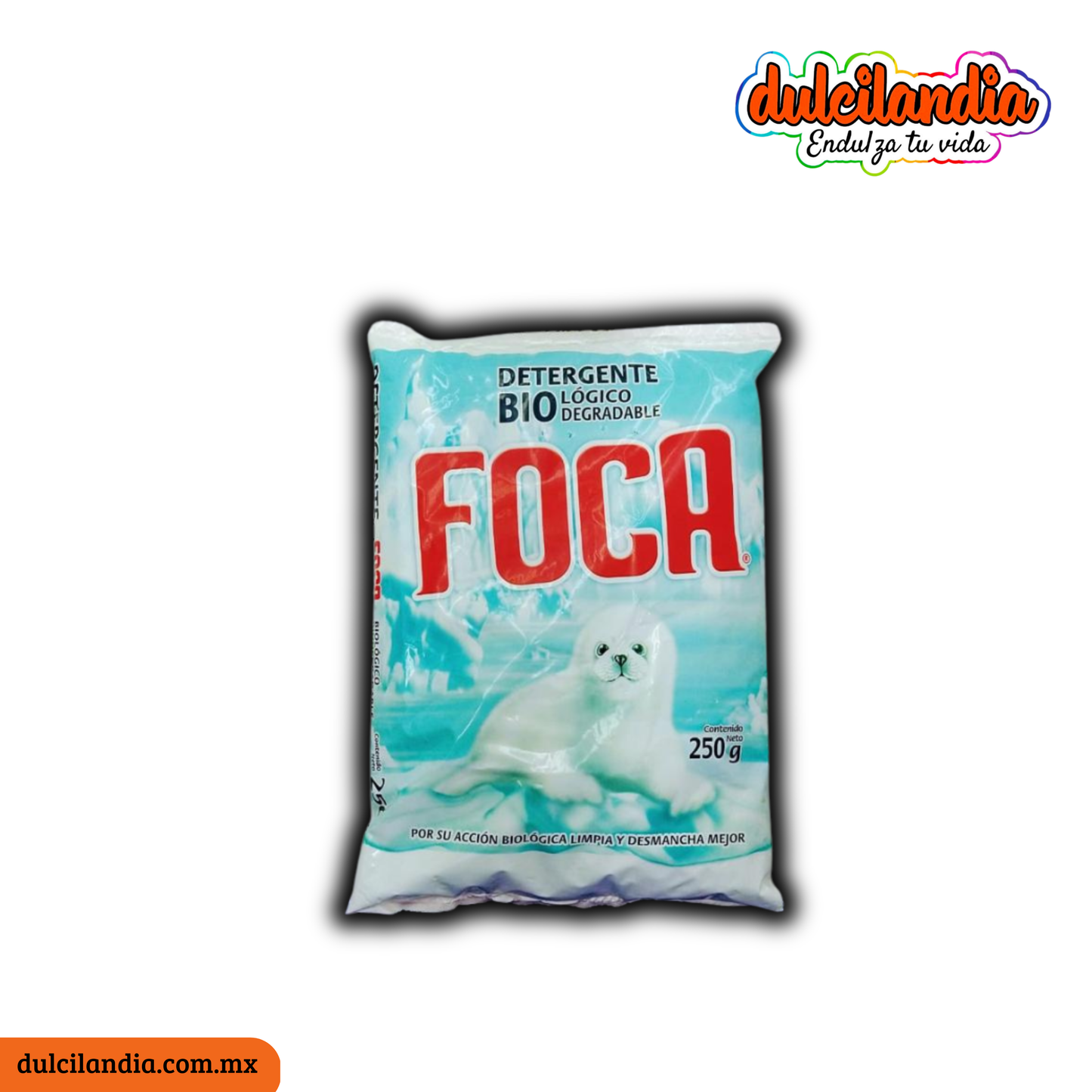 Jabón Detergente en Polvo FOCA Bolsa 250g