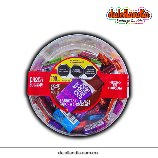Chocolates Choco Supreme 4.5g BOSTON CANDY CO Estuche c/100