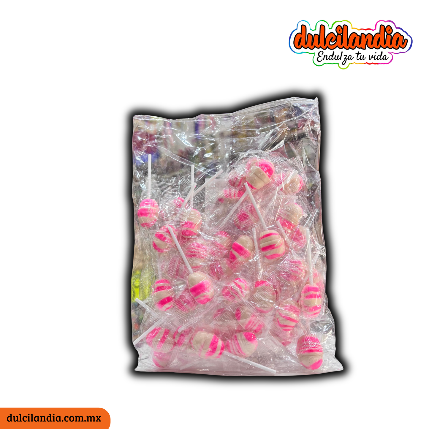 Paletas Bola Menta KORA Bolsa c/40