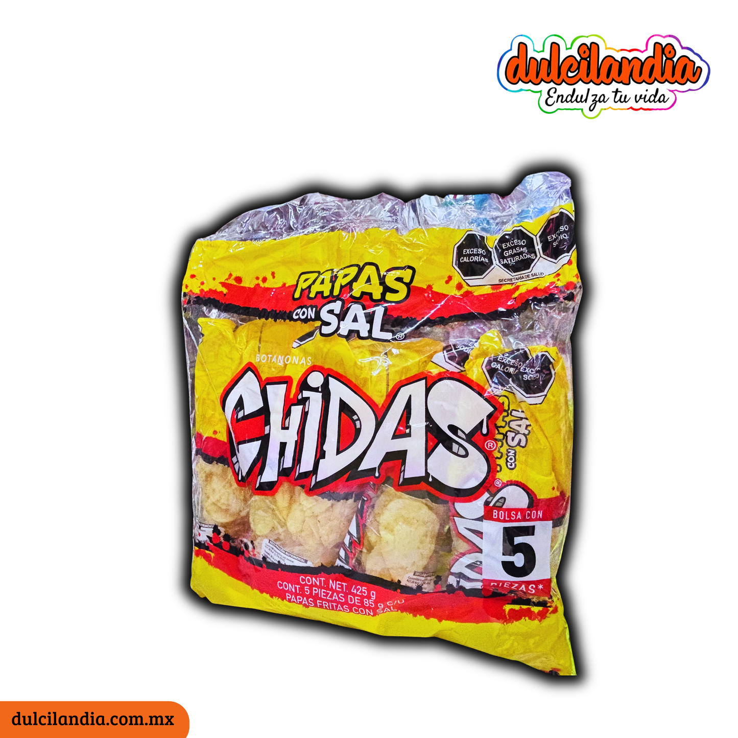 Chidas Papas con Sal 85g GONAC Bolsa c/5