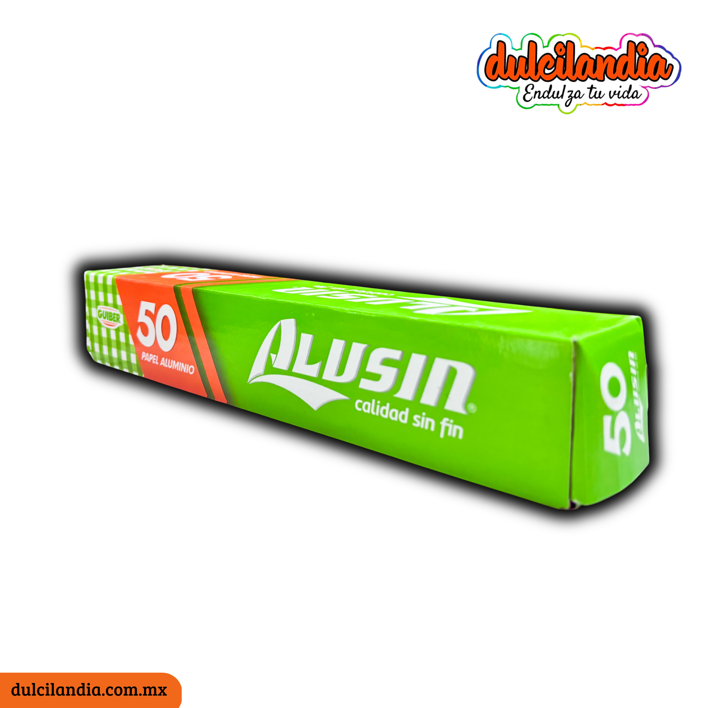Papel Aluminio Alusin Rollo 50m GUIBER Pieza