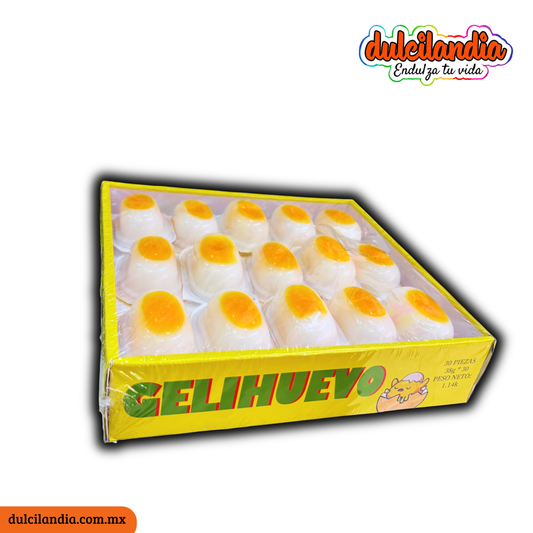 Gelatinas Gelihuevo 38g PURO RELAJO Exhibidor c/30