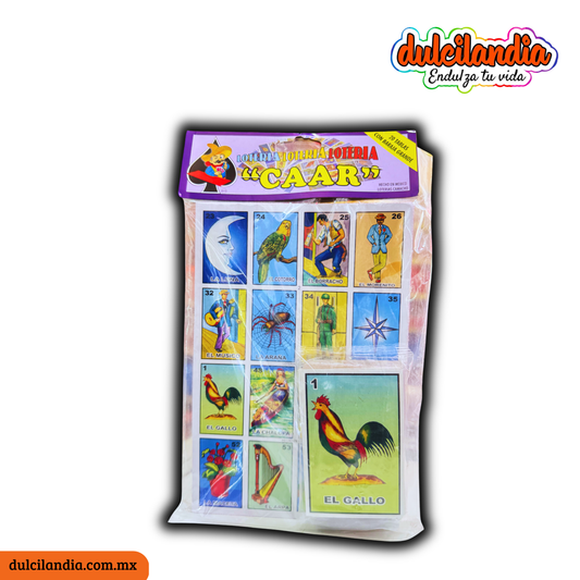 Lotería Mexicana con Baraja CAAR Empaque c/20