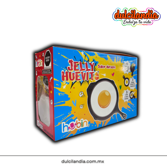 Jelly Huevito 20g HUBIN Exhibidor c/12