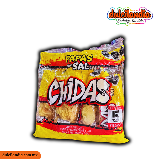Chidas Papas con Sal 85g GONAC Bolsa c/5