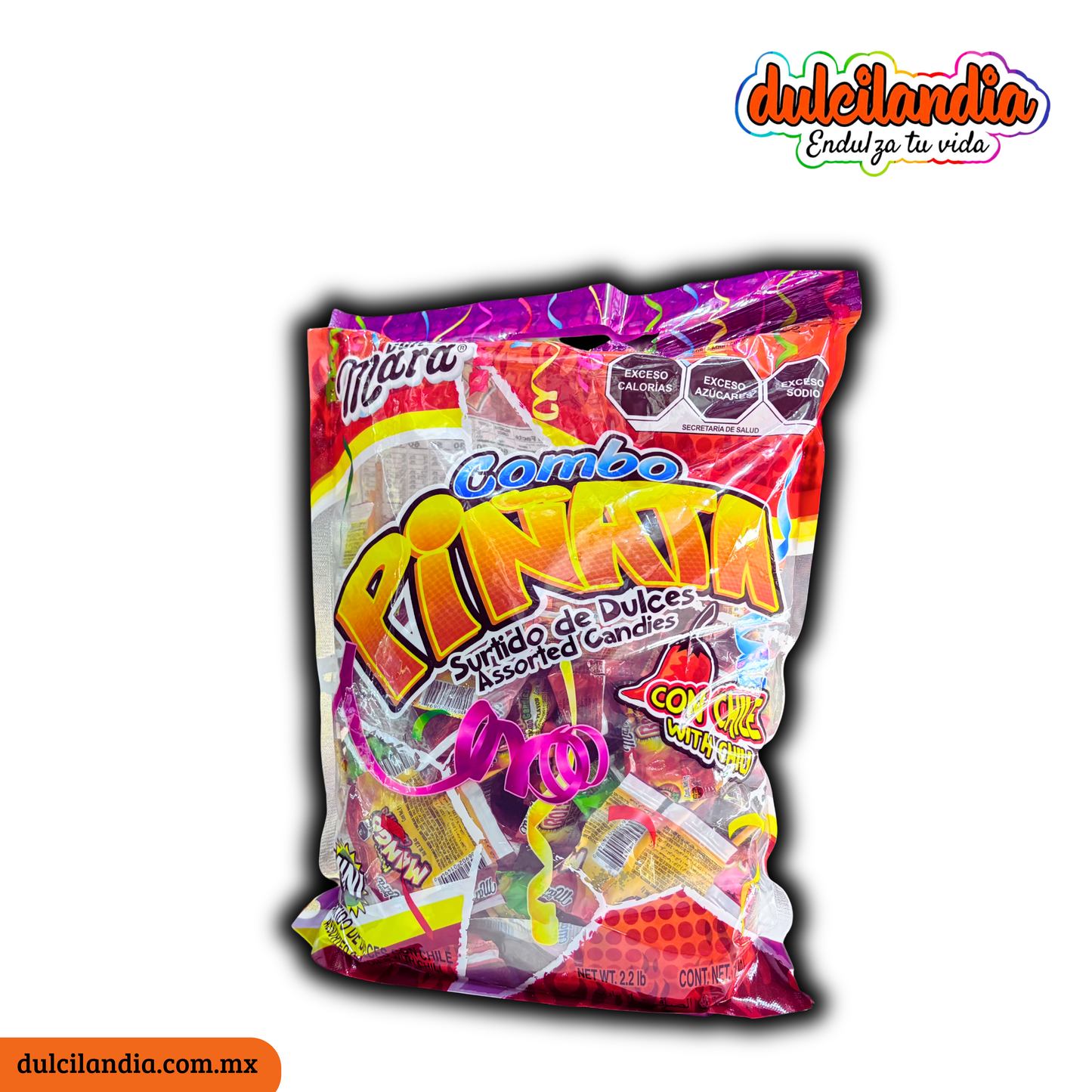 Bolo Surtido de Dulces Combo Piñata con Chile MARA Bolsa 1Kg