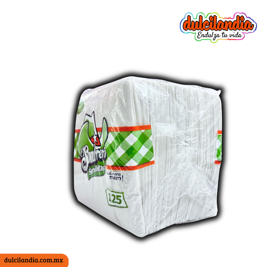 Servilletas de Papel El Sombrero GUIBER Empaque c/125