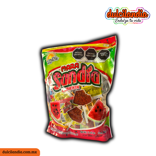 Paletas Mara Sandía Cubierta 8g MARA Bolsa c/40