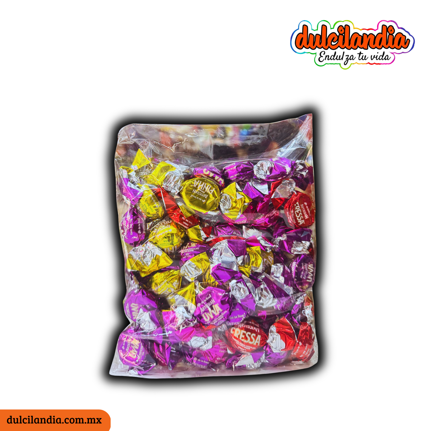 Chocolates Rellenos Artissian Surtido 10g DE LA ROSA Bolsa c/50