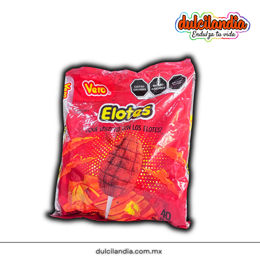 Paletas Elotes 14g VERO Bolsa c/40