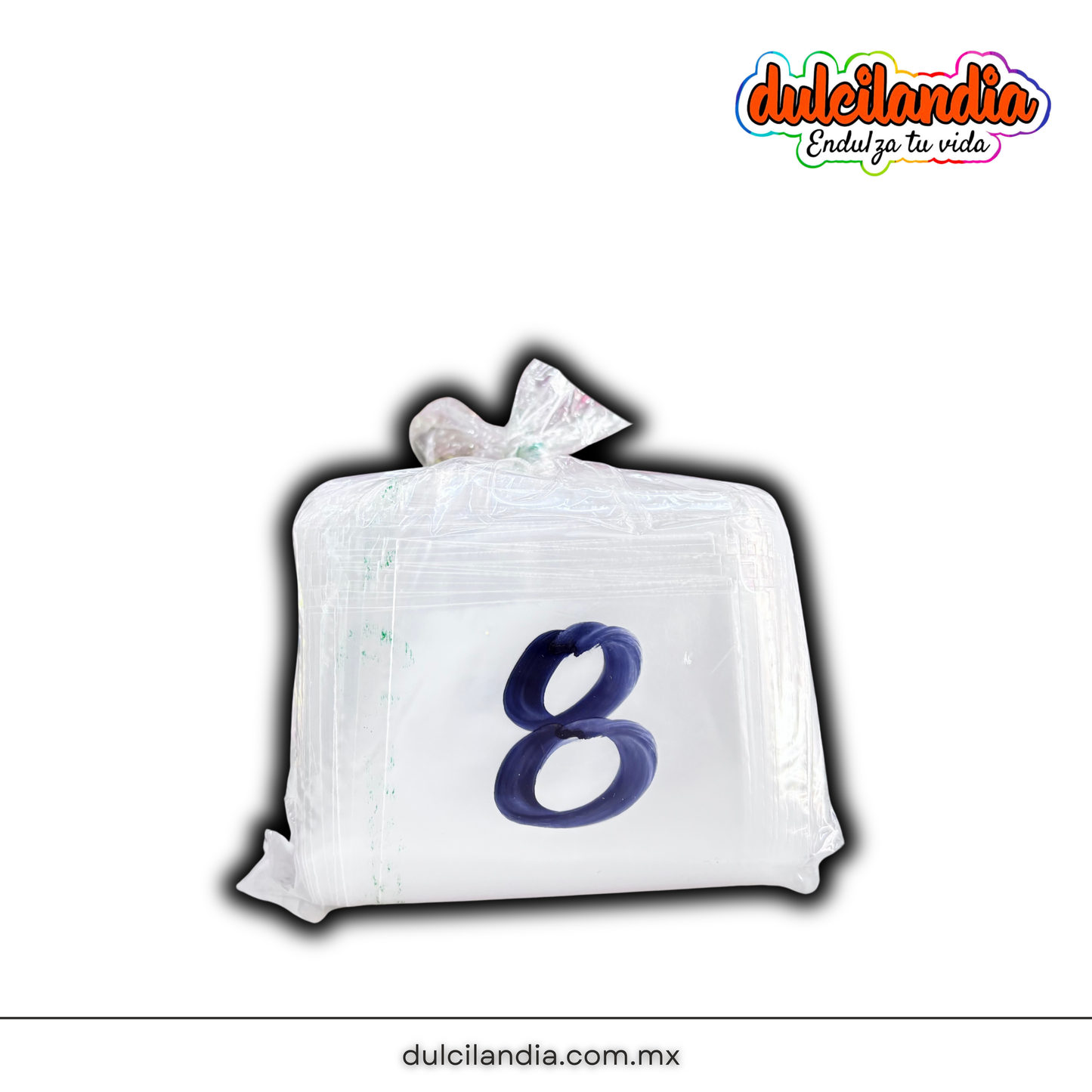Bolsas Plástico 8x26cm Planas ECOBOLSAS Bolsa 250g