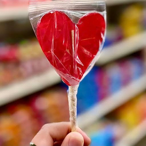 Paletas Corazón Jumbo 50g CHUPA CHUPA Bolsa c/10