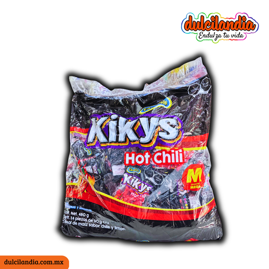 Chechitos Kikys Hot Chili Mega 20g GONAC Bolsa c/24